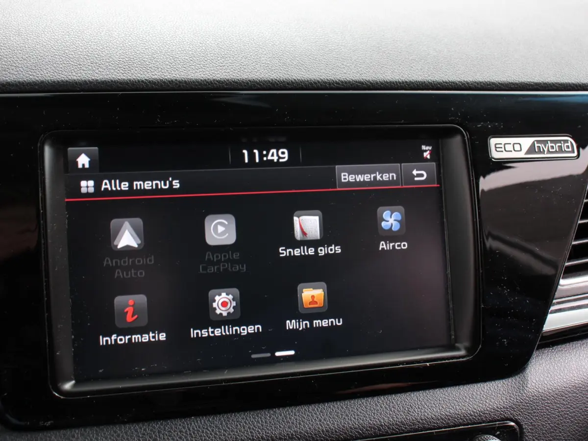 1.6 GDi Hybrid ExecutiveLine Automaat JBL Climate control Cruise control Trekhaak Camera Lichtmetalen velgen Navigatie Stoelverwarming Stoelverkoeling Stuurverwarming