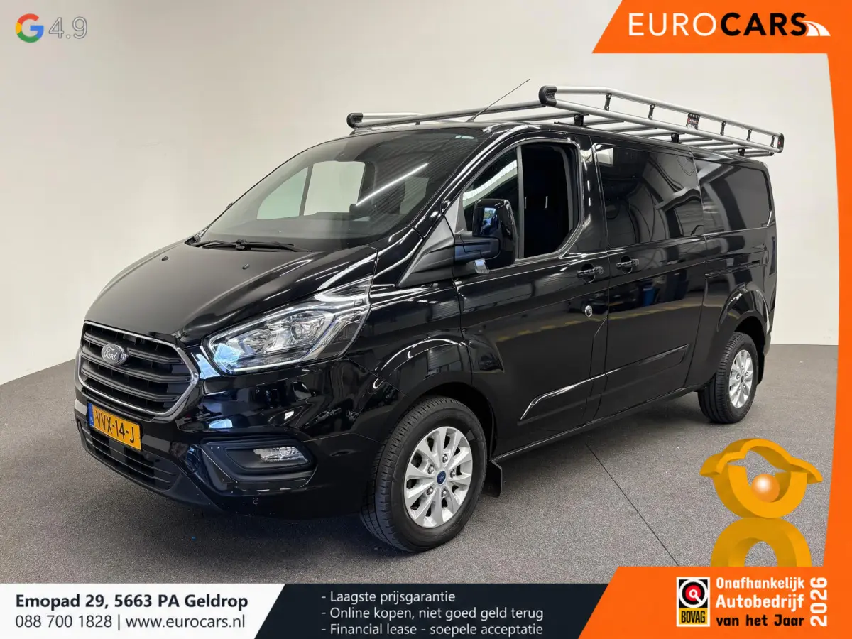 300 2.0 TDCI L2H1 Limited Dubbele Cabine Automaat Navi Airco 2 Schuifdeuren Trekhaak Parkeersensoren Carplay