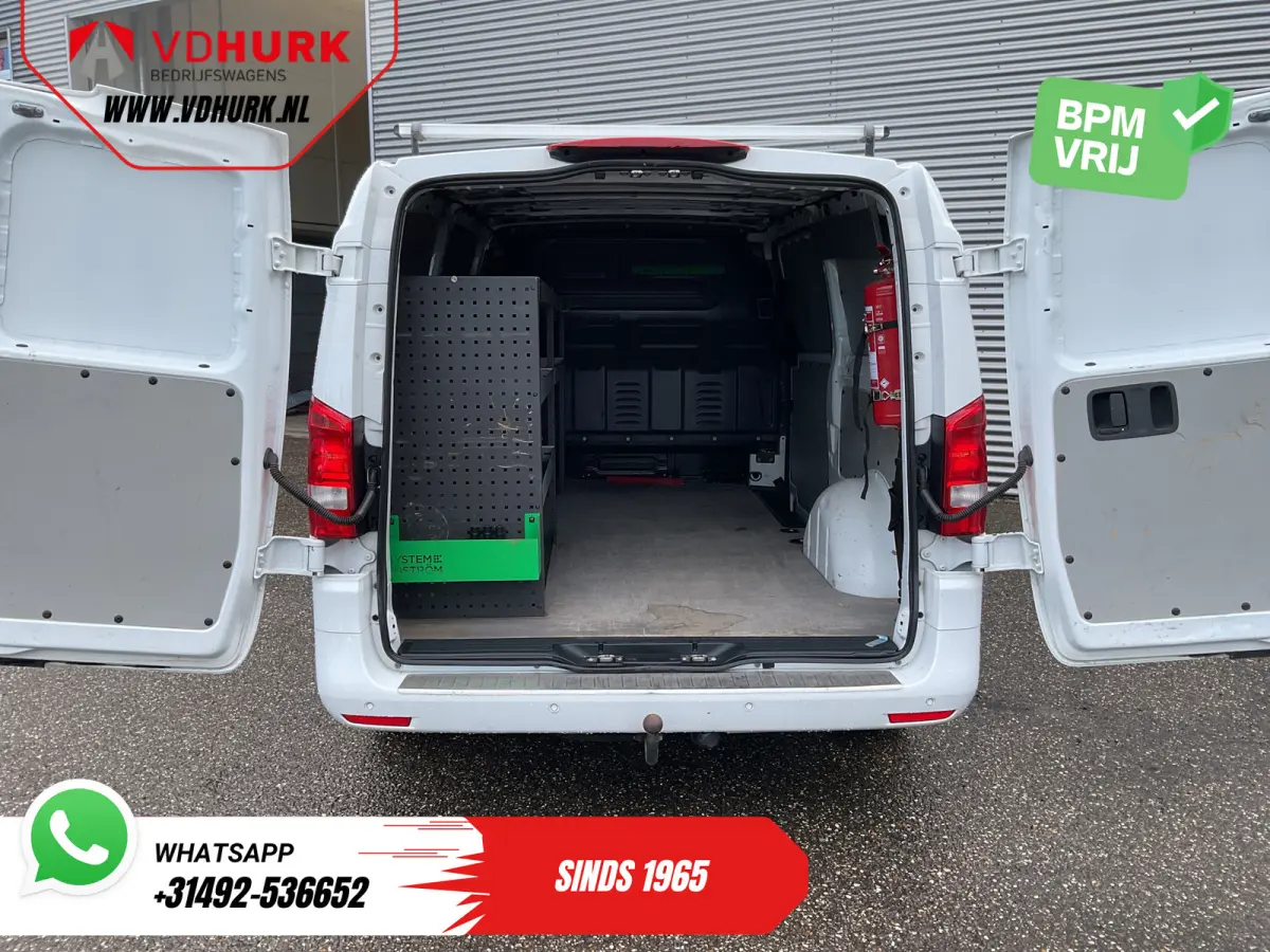 119 CDI Aut. L3 LED/ Standkachel/ Stoelverw./ Carplay/ Navi/ Camera/ Airco/ 16'LMV/ Cruise/ PDC/ Trekhaak