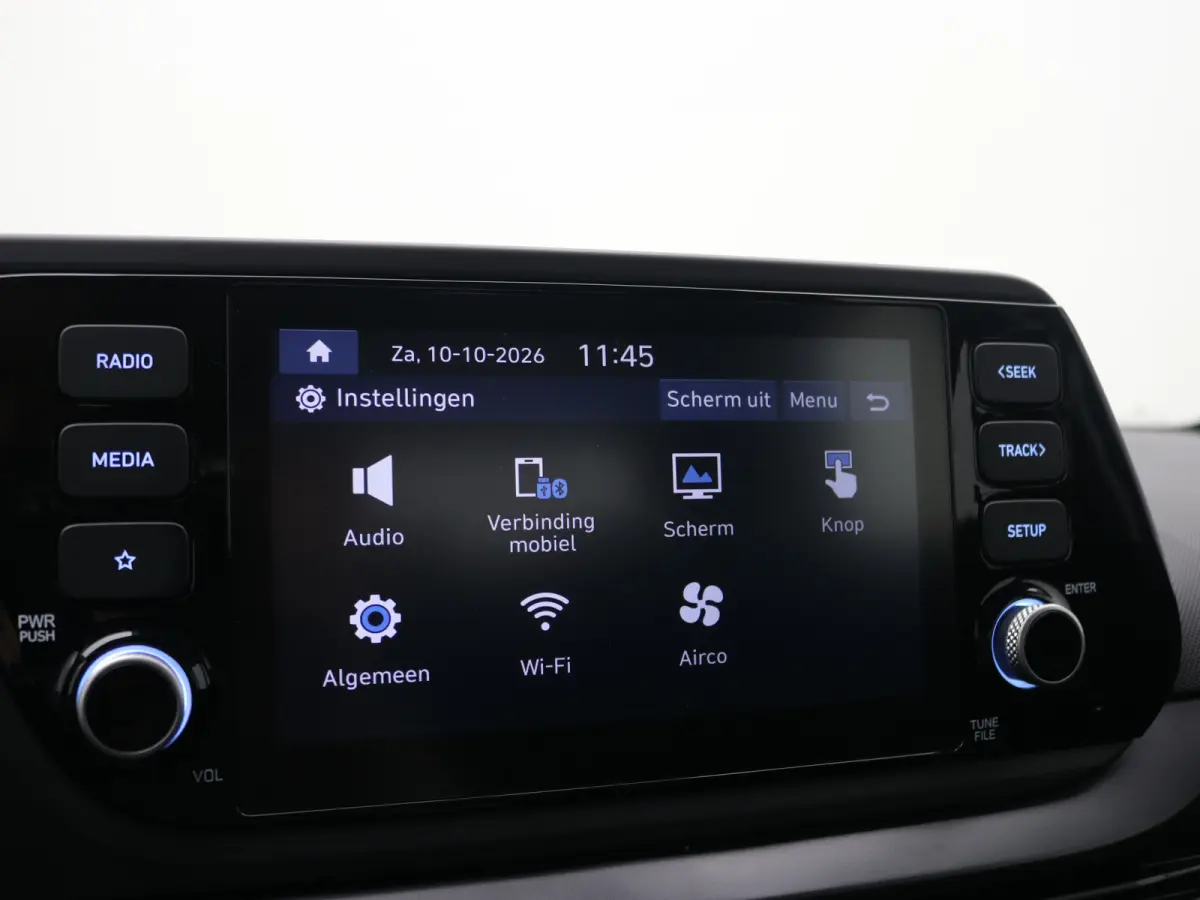 1.0 T-GDI 100pk Comfort | Airco | Camera | Carplay | Cruise control | Dodehoek detectie | Navigatie | Parkeersensoren | Digitaal cockpit | Lichtmetalen velgen
