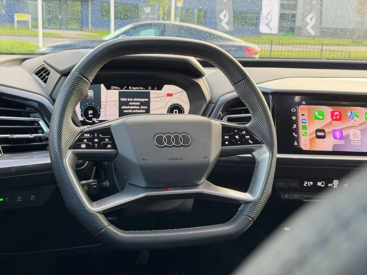 50 Quattro S-Line Competition 77 kWh|BTW|RS Interieur|Nardo Moonstone Grey|Org NL NAP|1 Eig|Head Up|Leder|CarPlay|Led Matrix|ACC|Dealer Onderhouden