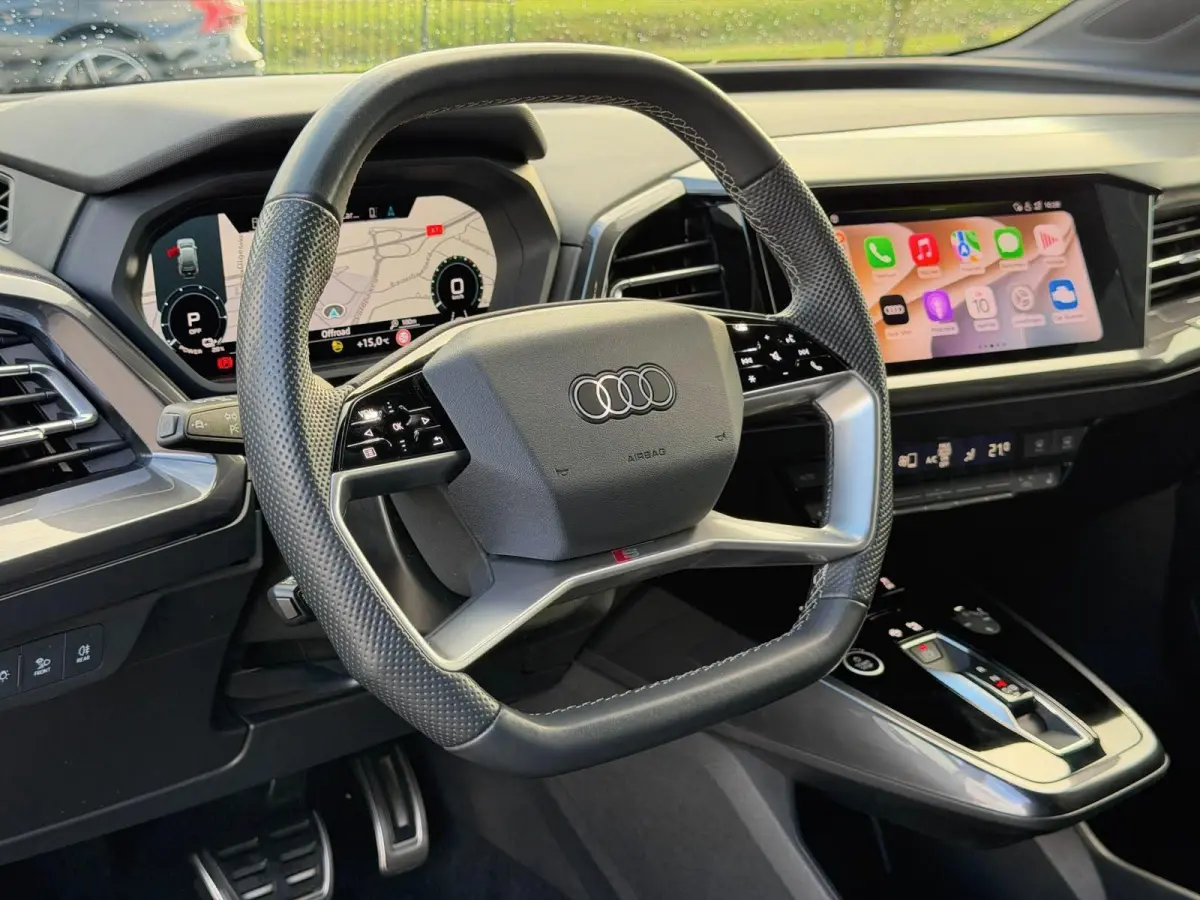 50 Quattro S-Line Competition 77 kWh|BTW|RS Interieur|Nardo Moonstone Grey|Org NL NAP|1 Eig|Head Up|Leder|CarPlay|Led Matrix|ACC|Dealer Onderhouden
