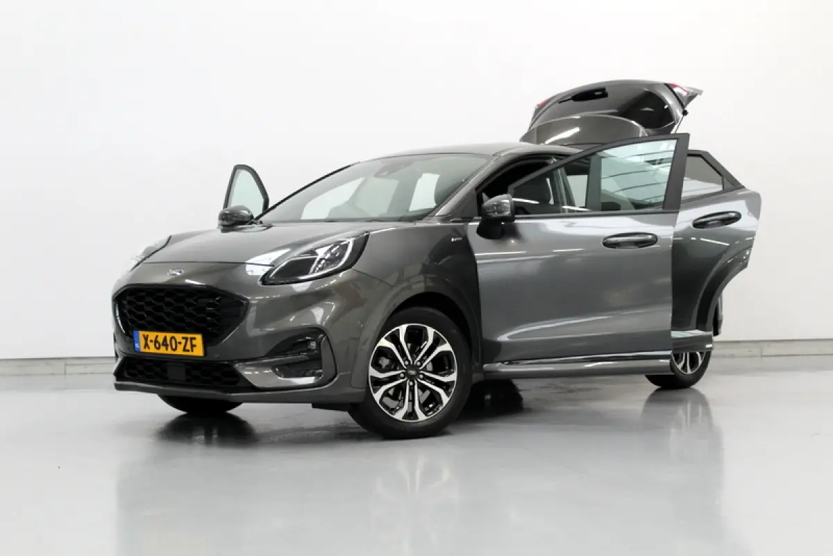 1.0 EcoBoost ST-Line X 124PK, PERFECTE STAAT | HALF LEER | VERWAMRDE RUIT/STOELEN/STUUR | CARPLAY