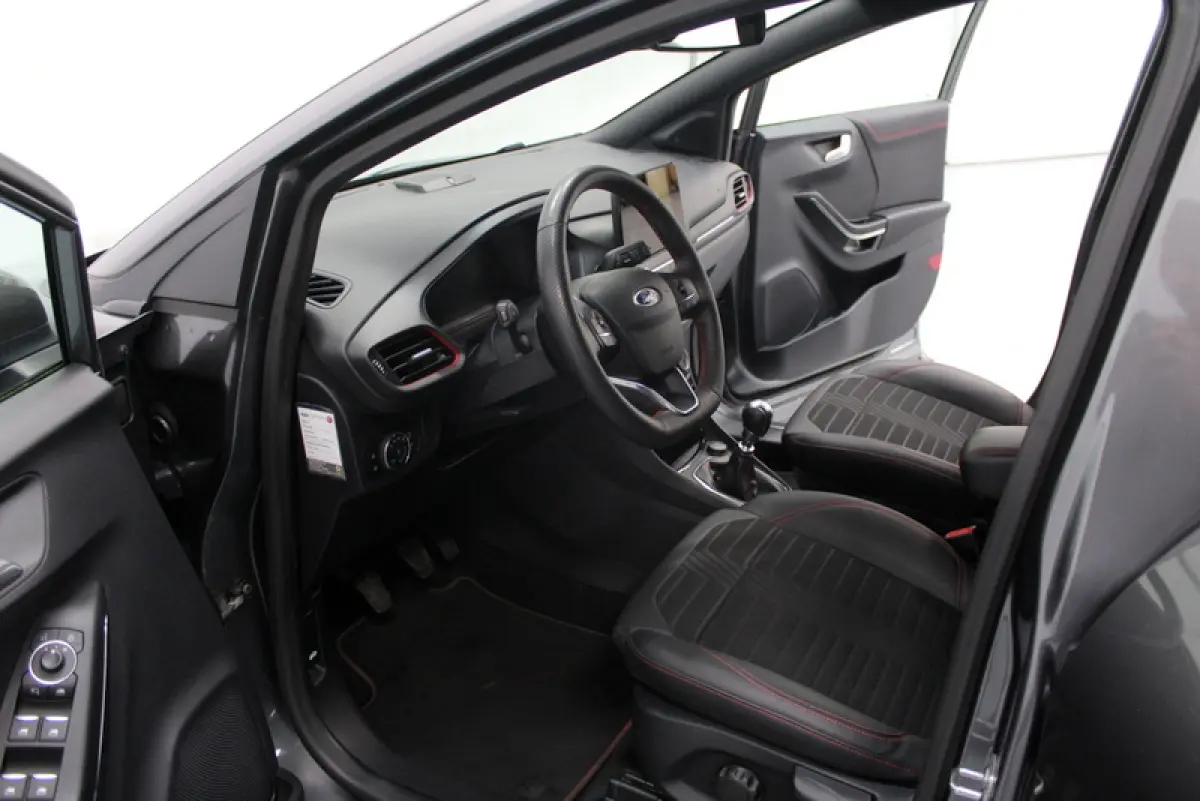 1.0 EcoBoost ST-Line X 124PK, PERFECTE STAAT | HALF LEER | VERWAMRDE RUIT/STOELEN/STUUR | CARPLAY