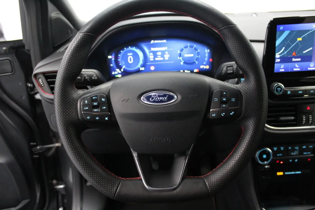 1.0 EcoBoost ST-Line X 124PK, PERFECTE STAAT | HALF LEER | VERWAMRDE RUIT/STOELEN/STUUR | CARPLAY