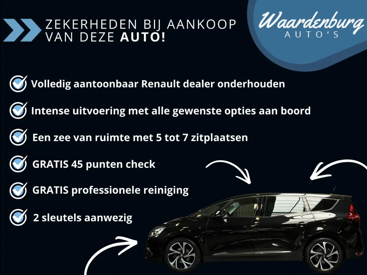 1.3 TCe Intens 7p. | Camera | Carplay | Dodehoek