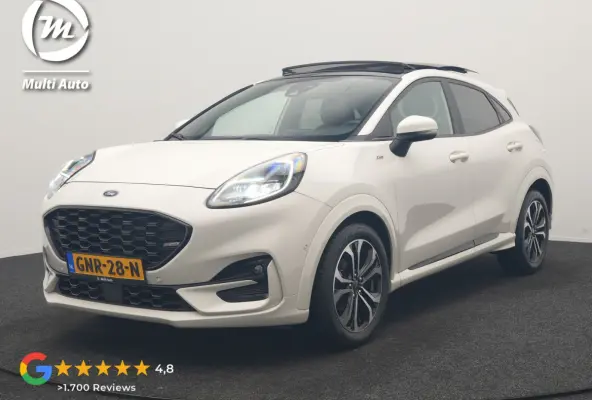 1.0 EcoBoost ST-Line X 155pk Dealer O.H | Panodak | Adaptive Cruise | Bang & Olufsen | Camera | Sportstoelen & Stuur Verwarmd | Apple Carplay | Keyless | Virtual | Navigatie | DAB | 17"L.M |