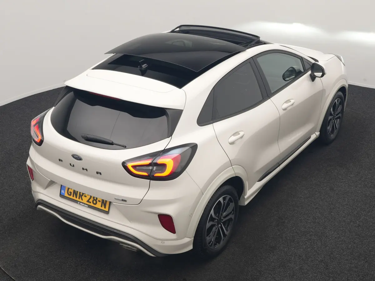 1.0 EcoBoost ST-Line X 155pk Dealer O.H | Panodak | Adaptive Cruise | Bang & Olufsen | Camera | Sportstoelen & Stuur Verwarmd | Apple Carplay | Keyless | Virtual | Navigatie | DAB | 17"L.M |
