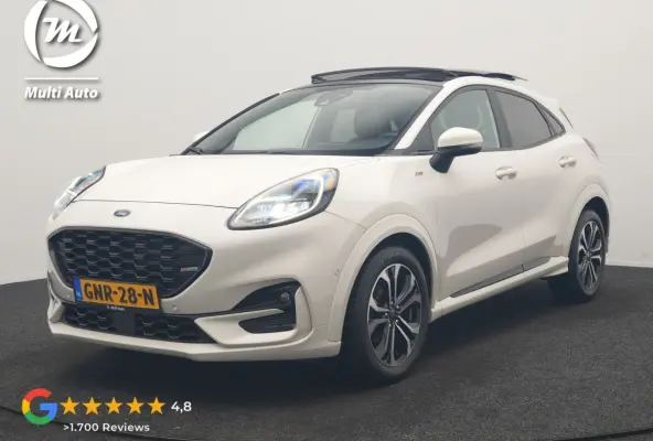 1.0 EcoBoost ST-Line X 155pk Dealer O.H | Panodak | Adaptive Cruise | Bang & Olufsen | Camera | Sportstoelen & Stuur Verwarmd | Apple Carplay | Keyless | Virtual | Navigatie | DAB | 17"L.M |