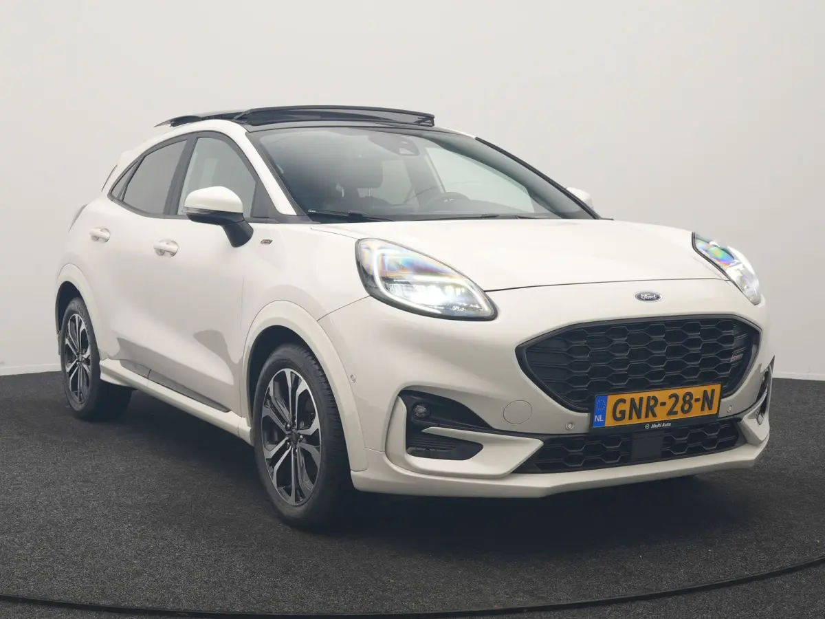 1.0 EcoBoost ST-Line X 155pk Dealer O.H | Panodak | Adaptive Cruise | Bang & Olufsen | Camera | Sportstoelen & Stuur Verwarmd | Apple Carplay | Keyless | Virtual | Navigatie | DAB | 17"L.M |