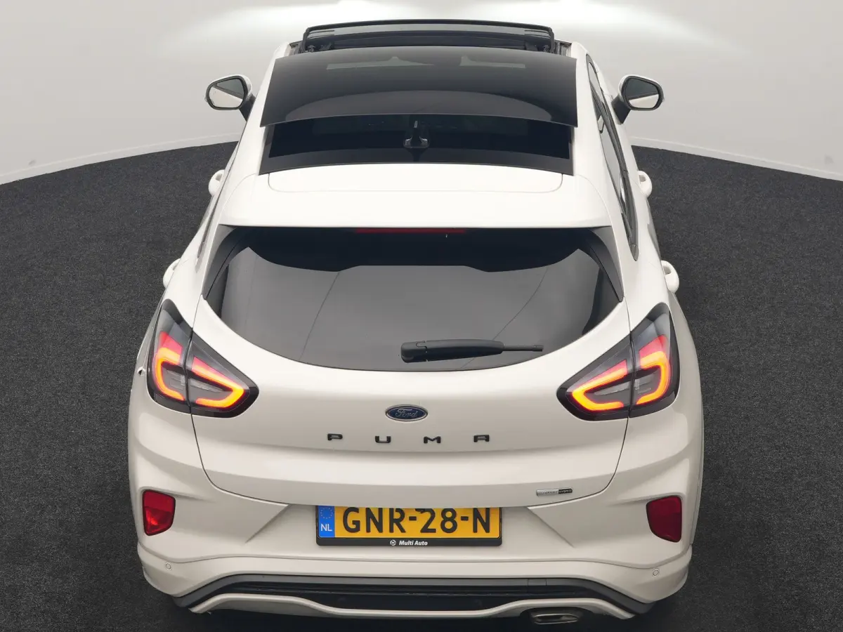 1.0 EcoBoost ST-Line X 155pk Dealer O.H | Panodak | Adaptive Cruise | Bang & Olufsen | Camera | Sportstoelen & Stuur Verwarmd | Apple Carplay | Keyless | Virtual | Navigatie | DAB | 17"L.M |