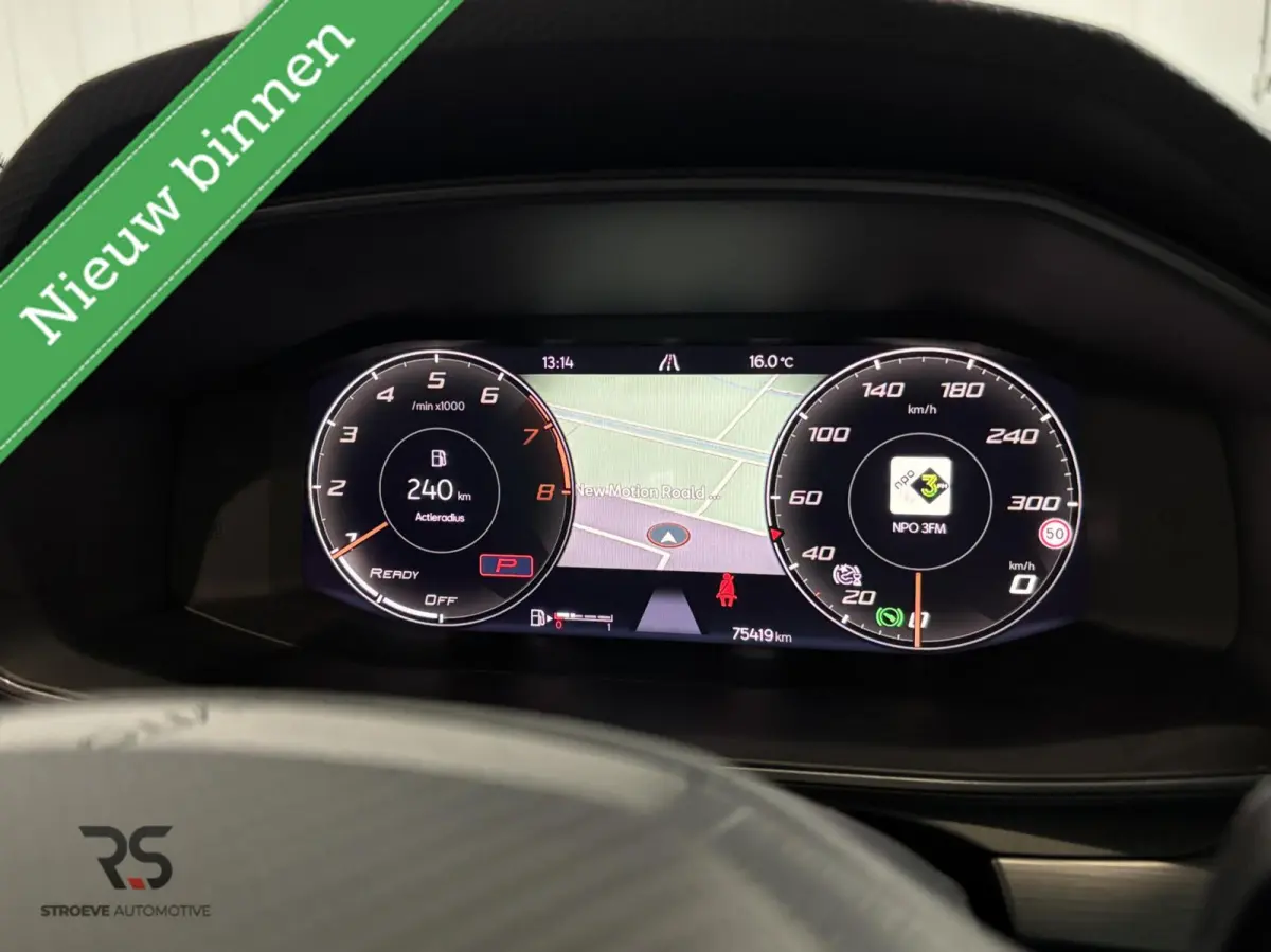 Edition | Navi | LED | Virtual | ACC | DAB | Keyless | Alcantara | Stoel/stuurverw | Sfeerv |