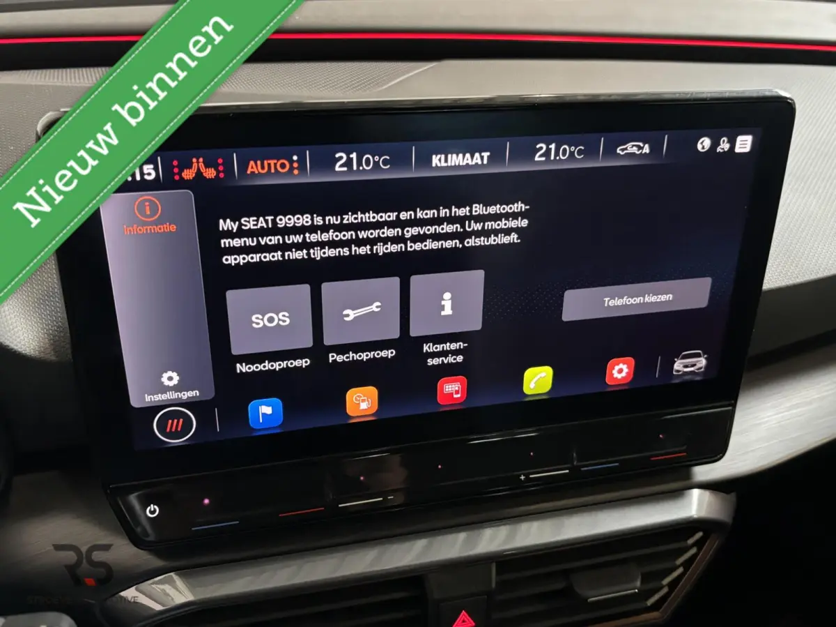 Edition | Navi | LED | Virtual | ACC | DAB | Keyless | Alcantara | Stoel/stuurverw | Sfeerv |