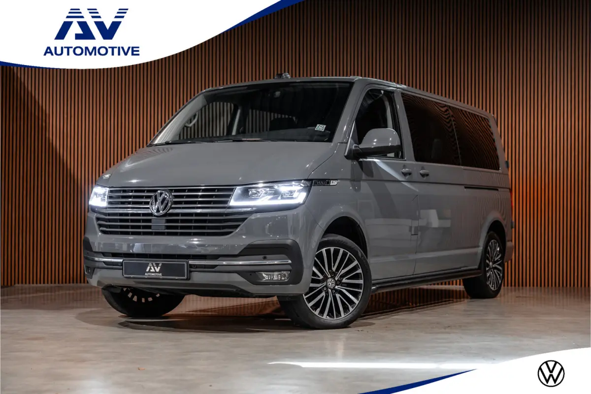 2.0 TDI L2H1 Bulli DC | Virtual | Discover Pro | ACC | Bi-Xenon | Camera | Navigatie | Trekhaak | Stoelverwarming | DAB | Orig. NL auto | Nieuwe APK