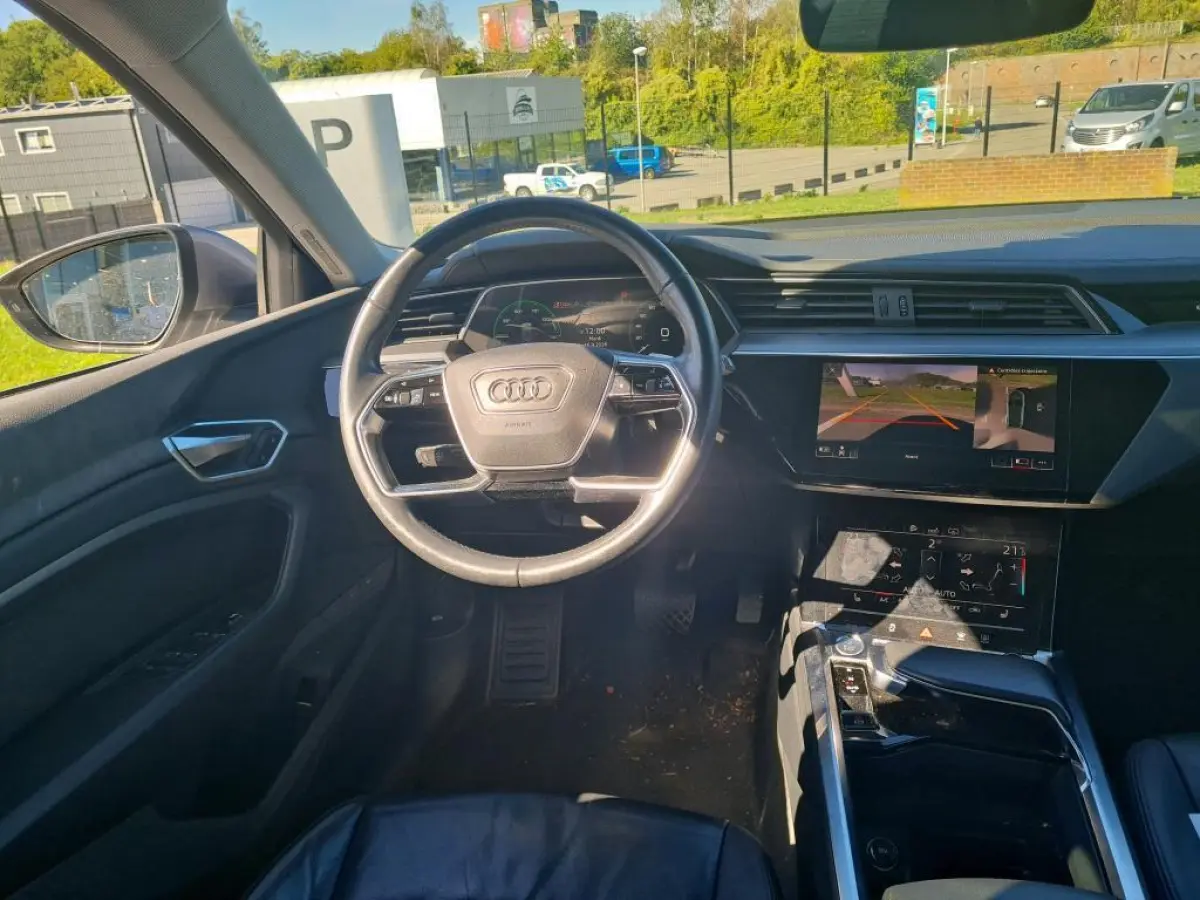 55 quattro edition 95 kWh SOH 88% I PANO I LEER I CAMERA I SFEERVERLICHTING I 20" LMV