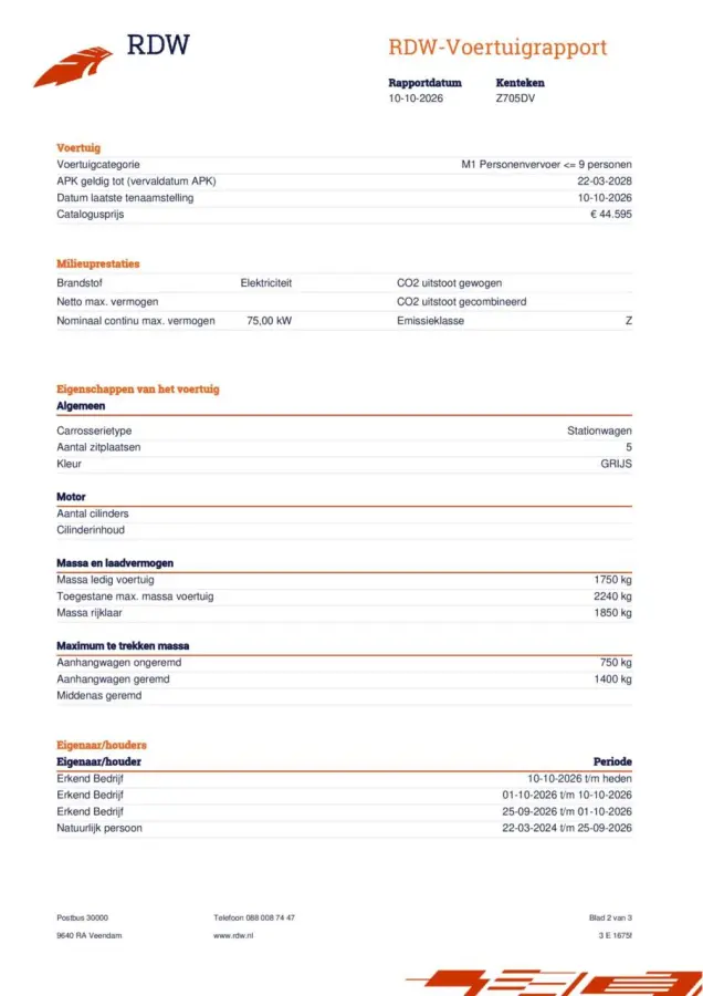 Single Motor Extended Range Plus 69 kWh | SOH 96% | MOBA | Trekhaak 1.400 kg
