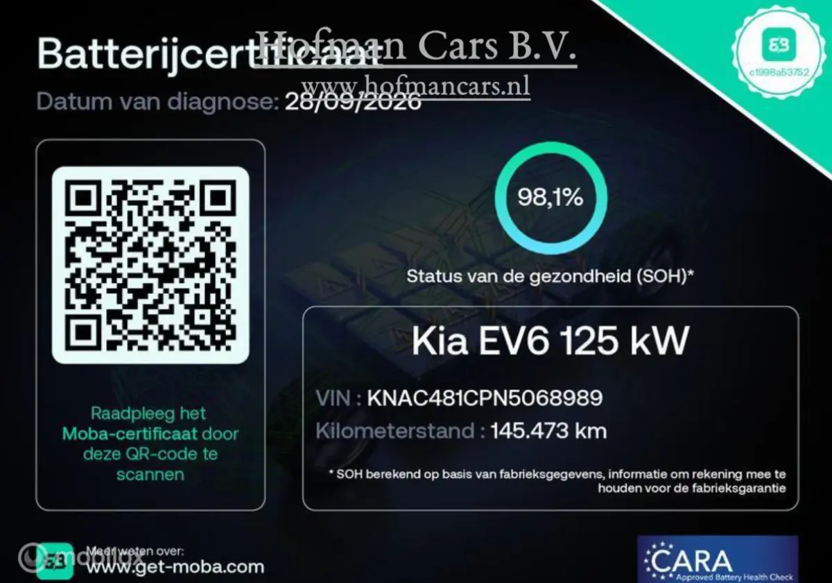 GT-Line AWD 77.4 kWh | 326 pk | Panoramadak | Trekhaak 1.600 kg | SOH 98,1% | Incl. BTW