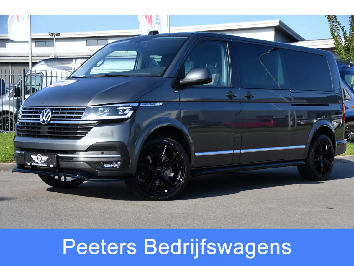 2.0 TDI L2H1 30 DC Caravelle FULL OPTIONS! Adaptieve Cruise, Camera, Carplay, 2 x Schuifdeur, Leder, LED, 204pk, Automaat, Clima, Stoelverwarming, Uniek!