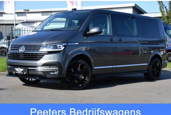 2.0 TDI L2H1 30 DC Caravelle FULL OPTIONS! Adaptieve Cruise, Camera, Carplay, 2 x Schuifdeur, Leder, LED, 204pk, Automaat, Clima, Stoelverwarming, Uniek!
