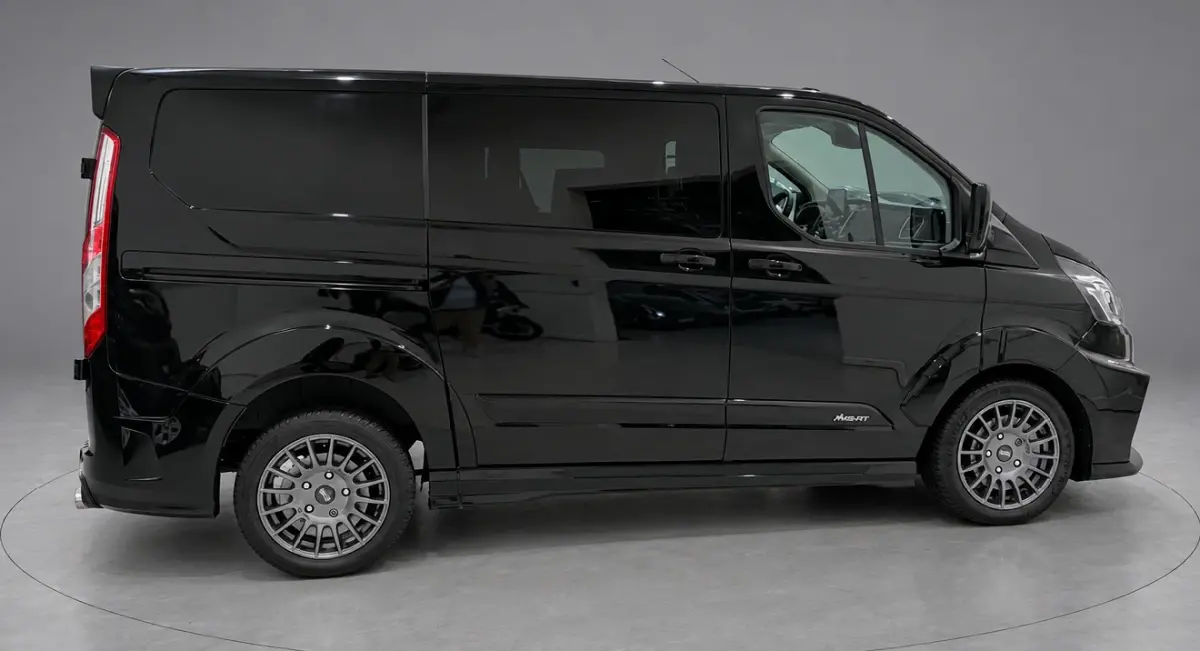 320 2.0 TDCI L1H1 DC MS-RT Black Edition Adaptieve Cruise, Camera, Carplay, 170pk, 2 x Schuifdeur, Automaat, LED, Stoelverwarming, Leder, Uniek!