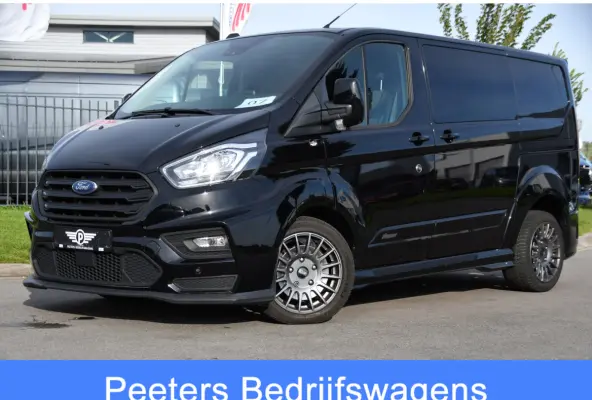 320 2.0 TDCI L1H1 DC MS-RT Black Edition Adaptieve Cruise, Camera, Carplay, 170pk, 2 x Schuifdeur, Automaat, LED, Stoelverwarming, Leder, Uniek!