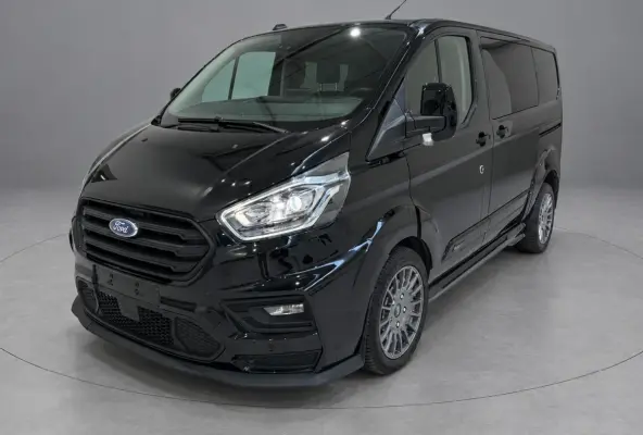 320 2.0 TDCI L1H1 DC MS-RT Black Edition Adaptieve Cruise, Camera, Carplay, 170pk, 2 x Schuifdeur, Automaat, LED, Stoelverwarming, Leder, Uniek!