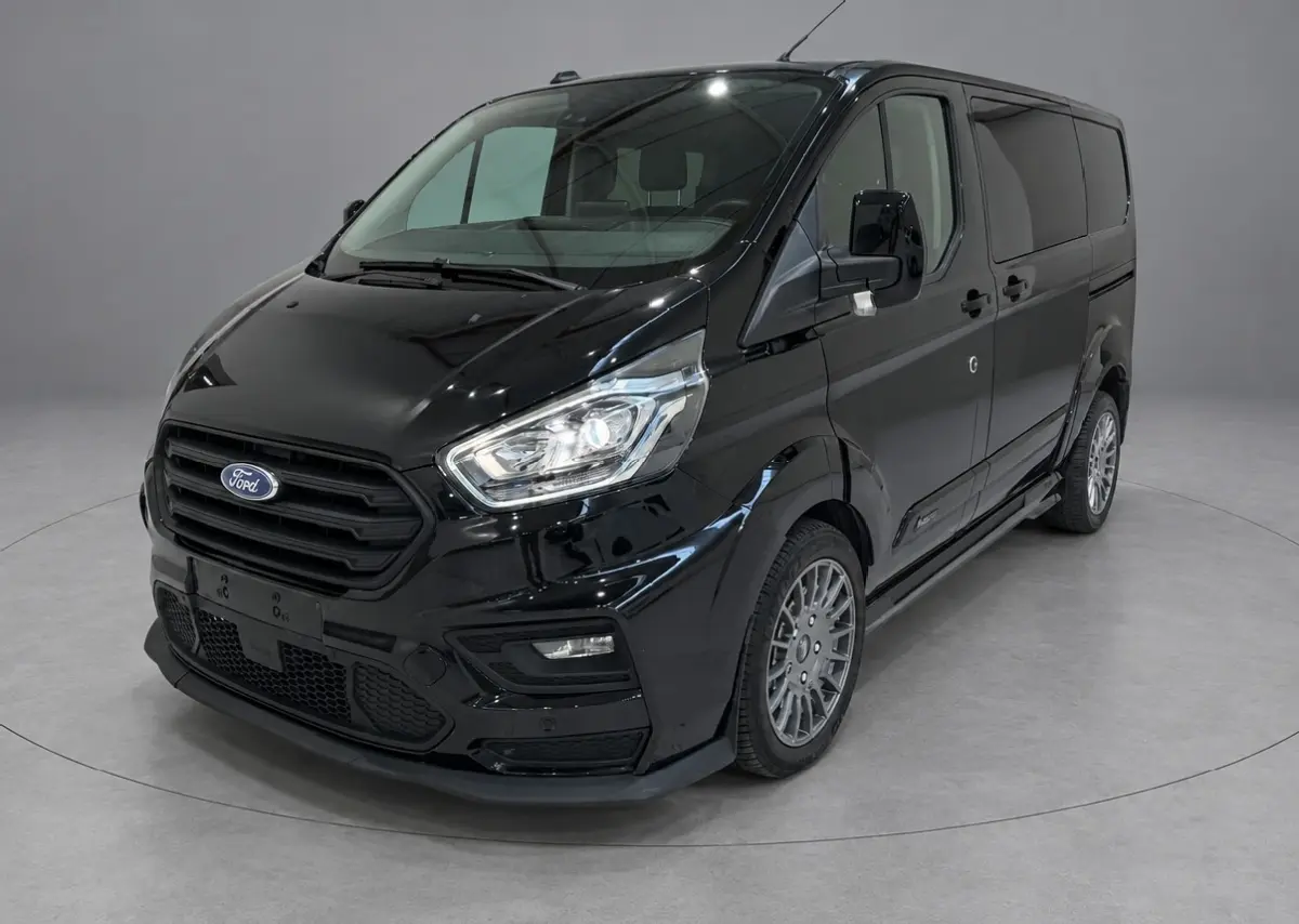 320 2.0 TDCI L1H1 DC MS-RT Black Edition Adaptieve Cruise, Camera, Carplay, 170pk, 2 x Schuifdeur, Automaat, LED, Stoelverwarming, Leder, Uniek!