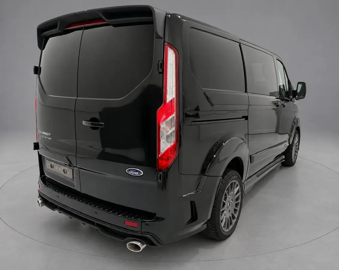 320 2.0 TDCI L1H1 DC MS-RT Black Edition Adaptieve Cruise, Camera, Carplay, 170pk, 2 x Schuifdeur, Automaat, LED, Stoelverwarming, Leder, Uniek!
