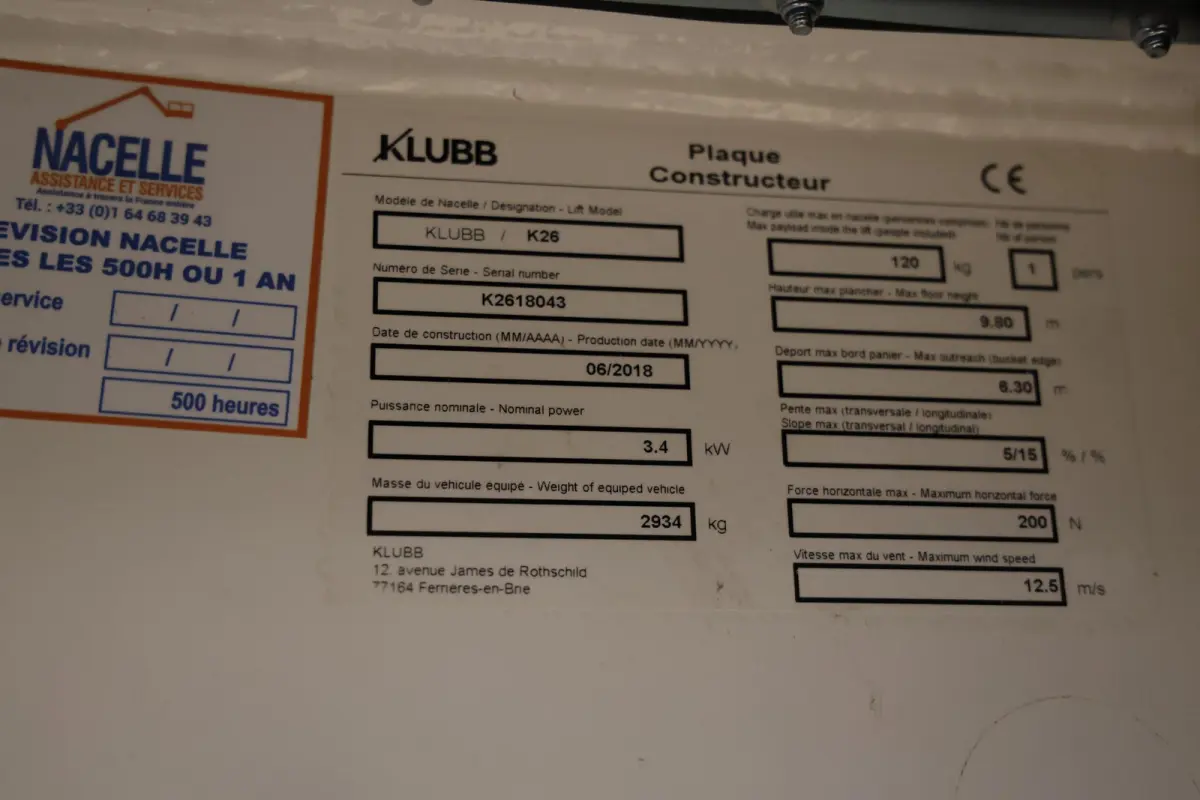 2.3 dCi 130 AUTOHOOGWERKER KLUBB K26