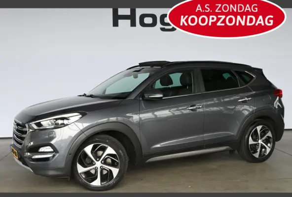 1.6 T-GDi Comfort 4WD Automaat Cruise Clima Trekhaak Panoramadak Stoelverwarming Goed Onderhouden! Inruil Mogelijk!