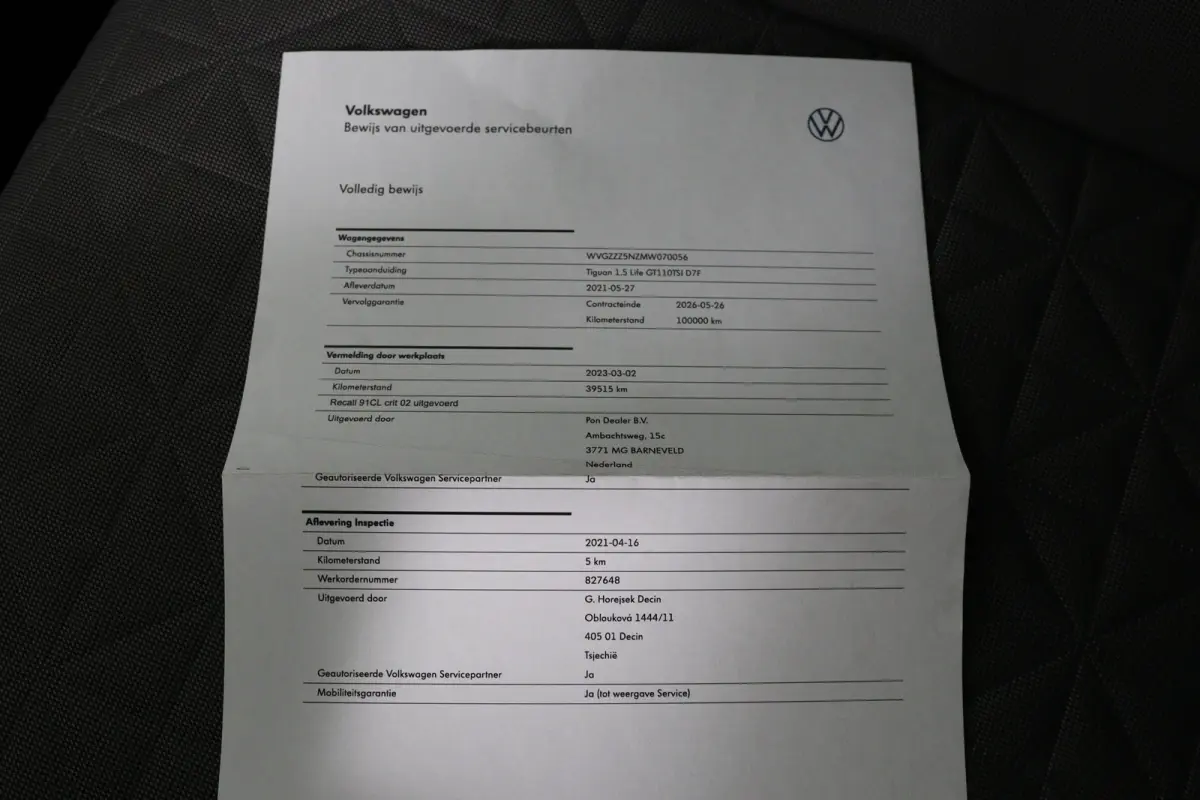 1.5 TSI Life | Dealer Onderhouden! | Trekhaak | Stoel/Stuurverwarming | LED | Clima | Camera | Cruise Adaptive | Navi |