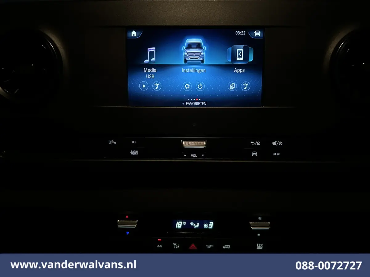 317 CDI 170pk 3500kg Trekhaak L2H2 Euro6 Airco | Camera | Cruisecontrol Parkeersensoren, 270 Graden Achterdeuren, Bijrijdersbank, tachograaf