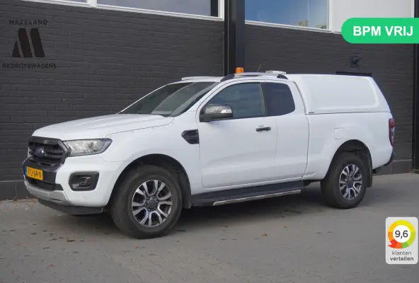 2.0 EcoBlue 213PK AUT. 4X4 3.500KG Wildtrak Supercab - Airco - Navi - Cruise - €22.900,- Excl.