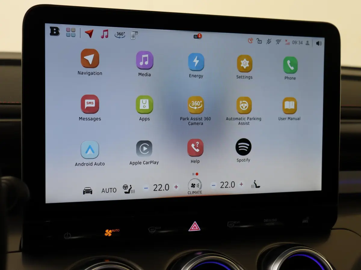 BRABUS 66 kWh / Elektrische-Stoelen / Carplay / 360Graden-Camera /