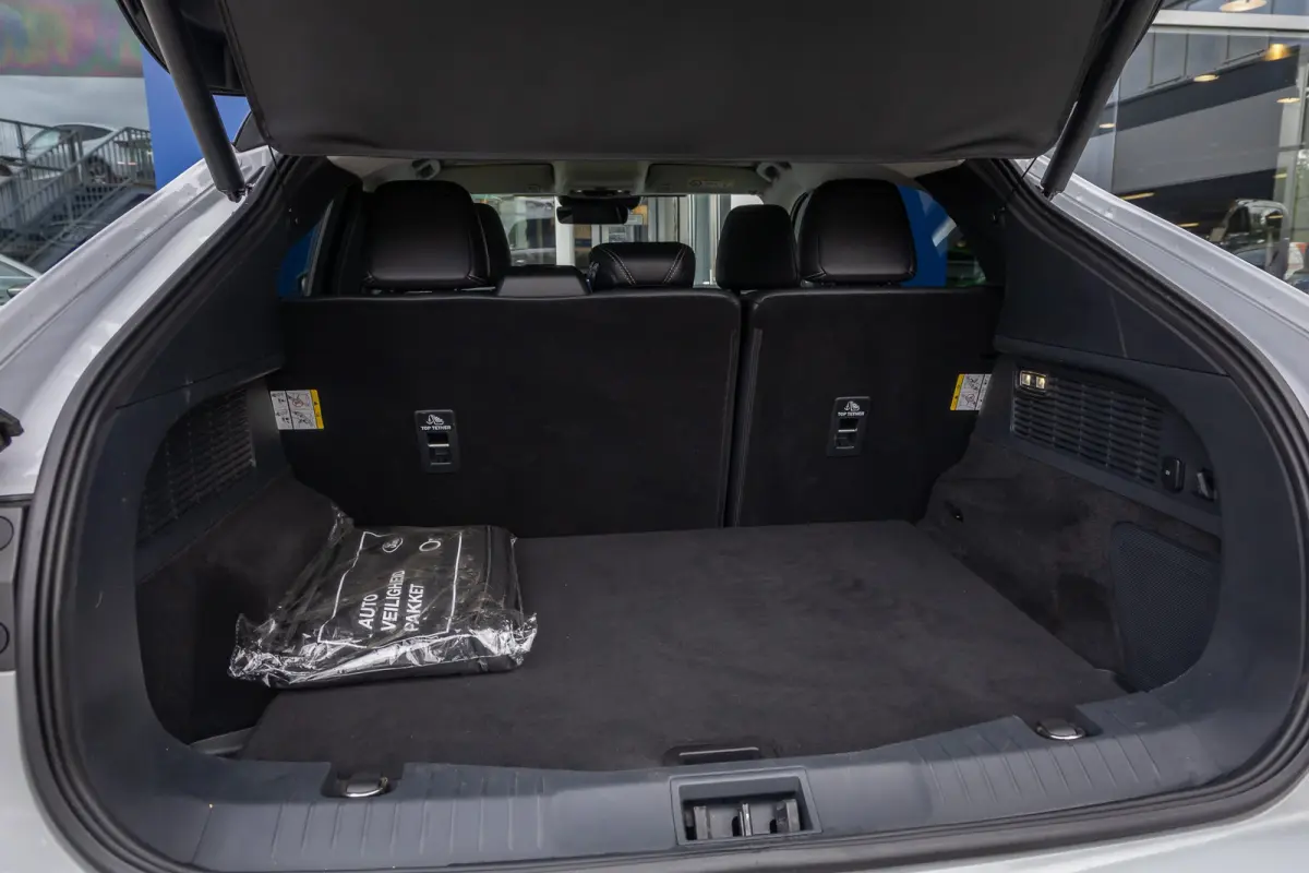 RWD 75 kWh | Panoramadak | LEDER | Apple Carplay | L.M. Velgen | Trekhaak | Achteruitrijcamera | Airco (automatisch) | Apple Carplay/Android Auto|telefoonintegratie premium