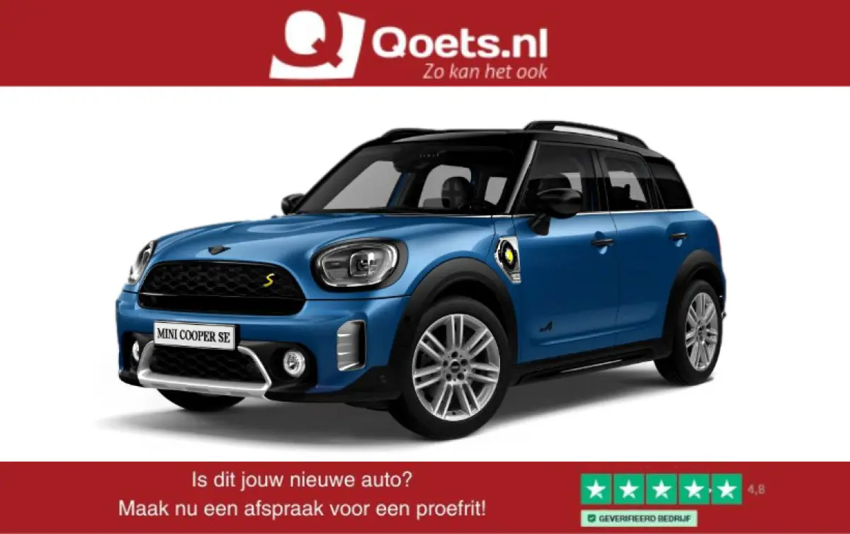 Cooper ALL4 Panoramadak - Active Cruise Control - Harman Kardon - Head up - Elektrisch verstelbare/verwarmde stoelen - Visibility -Package - Comfort acces -Elektrisch inklapbare buitenspiege