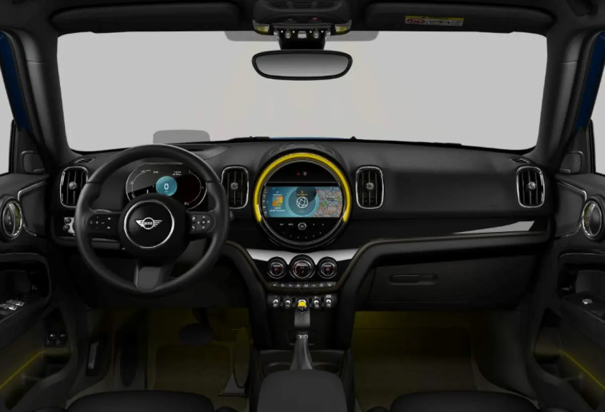 Cooper ALL4 Panoramadak - Active Cruise Control - Harman Kardon - Head up - Elektrisch verstelbare/verwarmde stoelen - Visibility -Package - Comfort acces -Elektrisch inklapbare buitenspiege