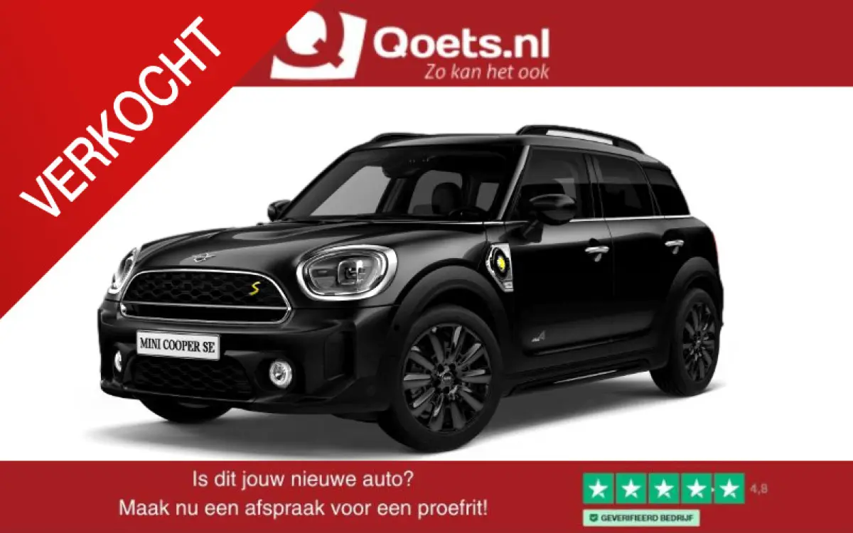 Cooper ALL4 Active Cruise Control - Comfort acces - Elektrisch verstelbare/verwarmde stoelen - Getinte Ruiten - Head up - Visibility -Package - Multifunctioneel stuurwiel -