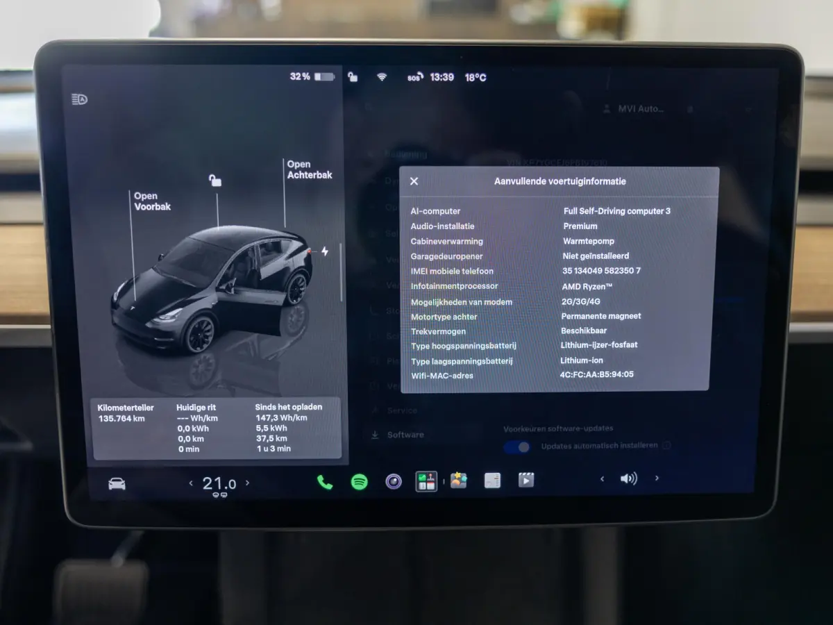 RWD 58 kWh SOH 93% / 299pk / Trekhaak /