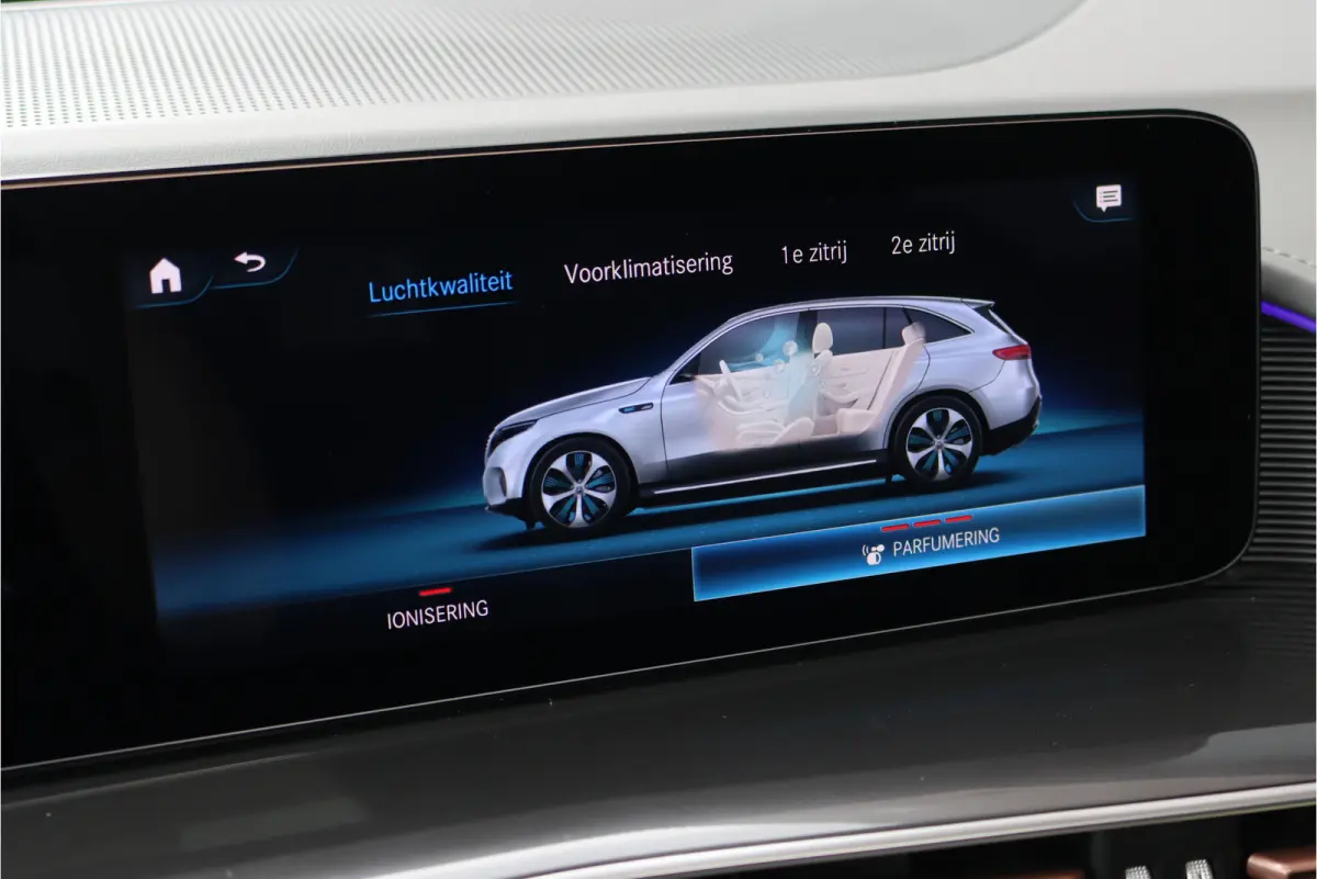 400 4MATIC AMG Line 80 kWh | Distronic+ | Massage | Memory | Burmester | Trekhaak | Schuifdak | Stoelventilatie | Leder | Multibeam LED | Luchtkwaliteitspakket | HUD | Augmented Reality |