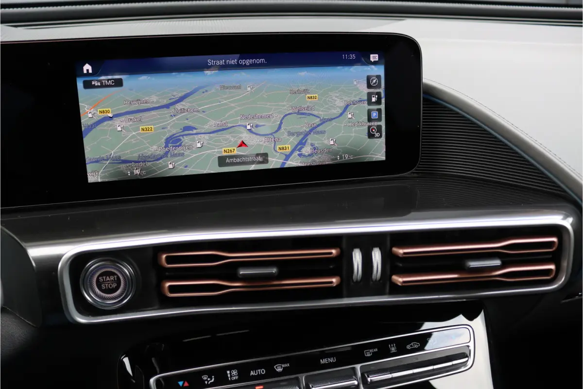 400 4MATIC AMG Line 80 kWh | Distronic+ | Massage | Memory | Burmester | Trekhaak | Schuifdak | Stoelventilatie | Leder | Multibeam LED | Luchtkwaliteitspakket | HUD | Augmented Reality |