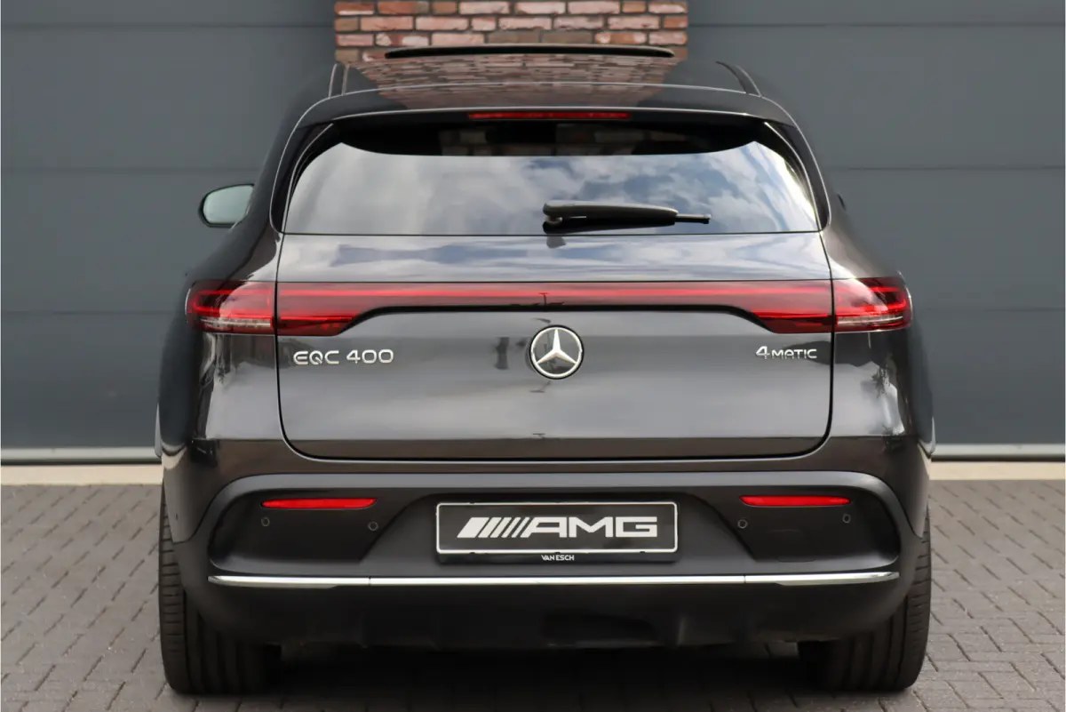400 4MATIC AMG Line 80 kWh | Distronic+ | Massage | Memory | Burmester | Trekhaak | Schuifdak | Stoelventilatie | Leder | Multibeam LED | Luchtkwaliteitspakket | HUD | Augmented Reality |
