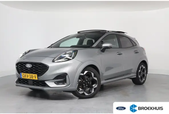 1.0 EcoBoost ST-Line X | Automaat! | Open Dak | B&O | Winterpack | Cruise Adaptive | Camera | Clima | LED | Navi | Lichtmetalen Velgen