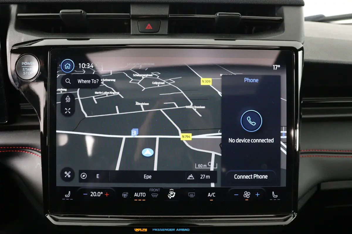 1.0 EcoBoost ST-Line X | Automaat! | Open Dak | B&O | Winterpack | Cruise Adaptive | Camera | Clima | LED | Navi | Lichtmetalen Velgen
