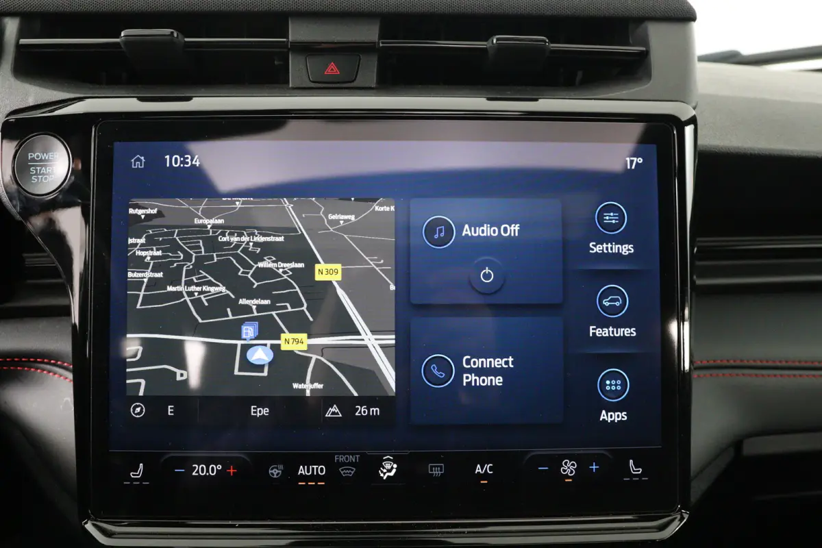 1.0 EcoBoost ST-Line X | Automaat! | Open Dak | B&O | Winterpack | Cruise Adaptive | Camera | Clima | LED | Navi | Lichtmetalen Velgen
