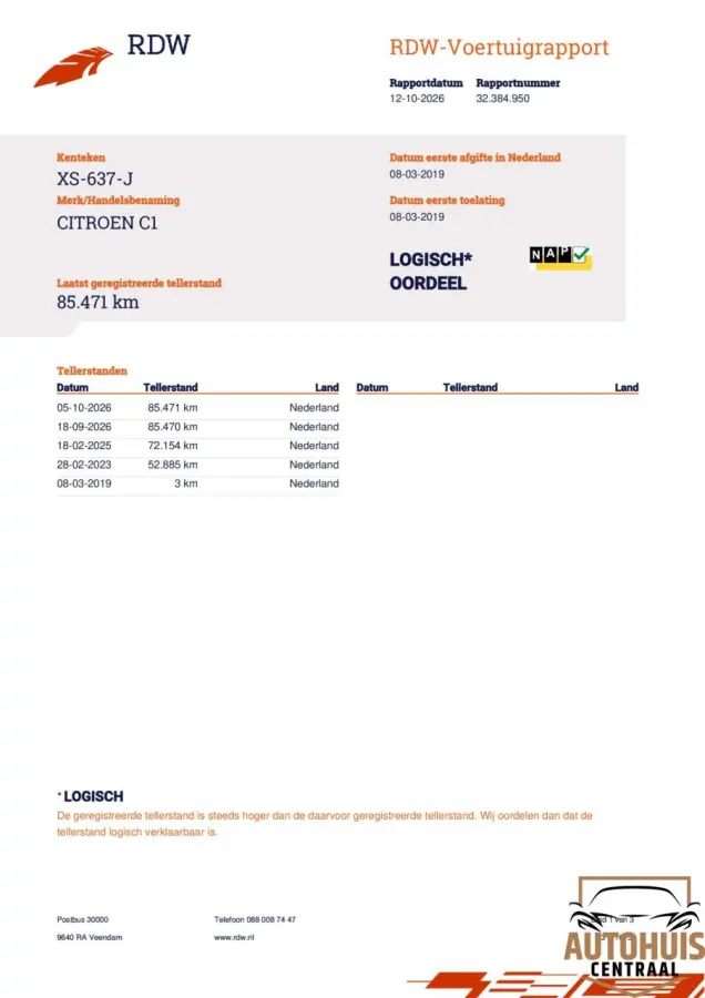 1.0 VTi Feel*AUTOMAAT*Airco*Led*