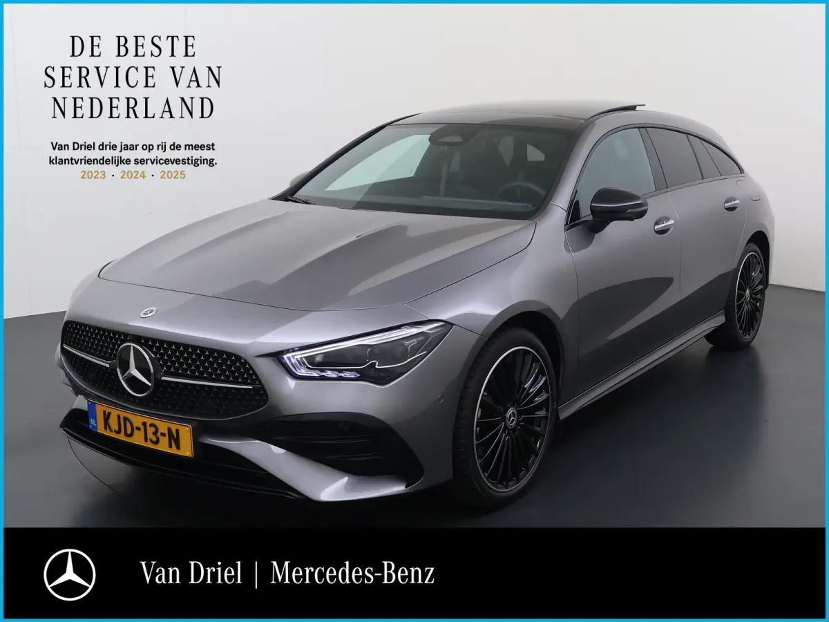 CLA 250 e Shooting Brake AMG line Night | Panorama 360 Distronic HUD Keyless Dodehoek