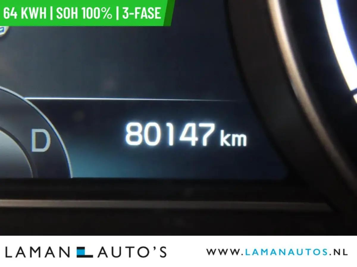 DynamicPlusLine 64 kWh | SOH 100% | 3-fase | Open dak CarPlay ECC Nav ACC 17" LMV LED Camera Metallic | EV Voorschoten