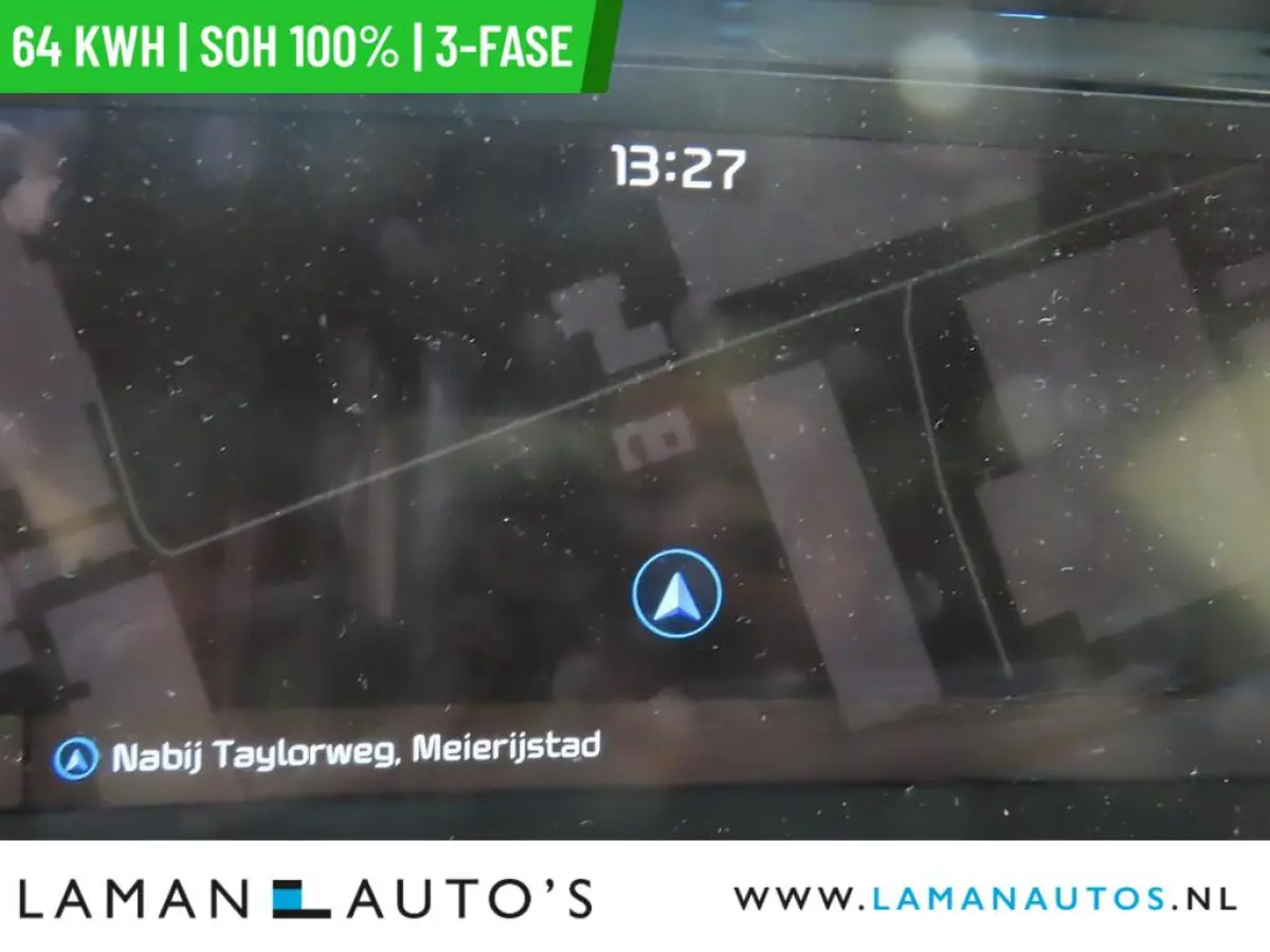 DynamicPlusLine 64 kWh | SOH 100% | 3-fase | Open dak CarPlay ECC Nav ACC 17" LMV LED Camera Metallic | EV Voorschoten