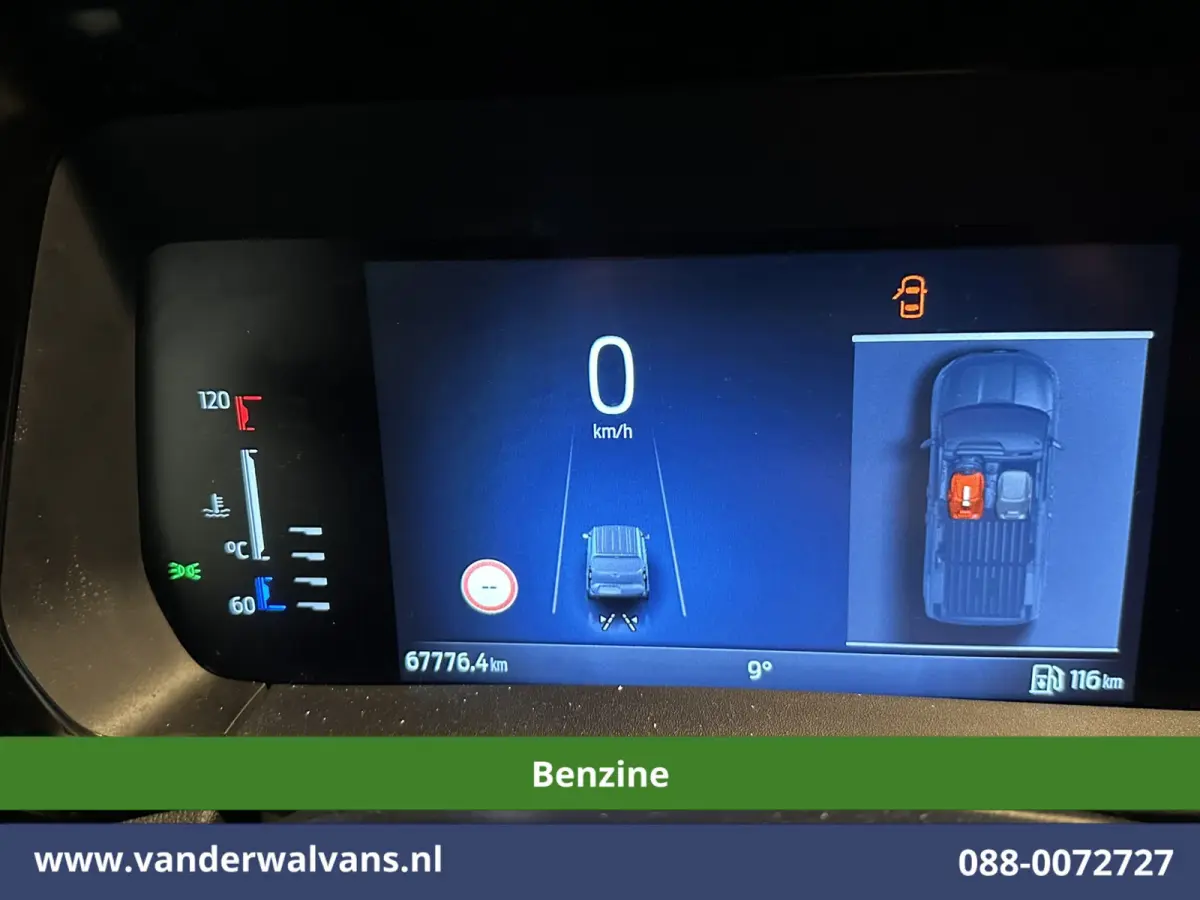 101pk Benzine L1H1 Euro6 Airco | Apple Carplay | Cruisecontrol | Parkeersensoren Android Auto, Verwarmbarde buitenpiegels